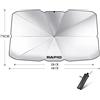 ShadeTech Ombrello Parasole Parabrezza Auto per Skoda Fabia Kamiq Karoq Kodiaq