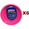 DOPLA 150 PIATTI PIANI DIAMETRO-22 RICICLABILE FUCSIA DOPLA RE-USABLE LAVABIL