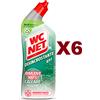 WC NET 6 PZ WC NET DISINCROSTANTE GEL DISINFETTANTE 700ML RIMUOVE IL 100% DEL CALCARE