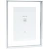Deknudt Frames - Cornice portafoto - tra due bicchieri - bordo argentato - alluminio - per formato fino a 40 x 50 cm - S028D1 - da appendere