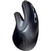 Trust Verro Mouse Wireless Ergonomico Leggero Angolo Verticale di 60° | 2 Pulsanti, 600-1600 DPI, Microricevitore USB Riponibile, per PC Portatile Laptop, Nero