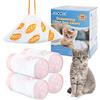 LotuFlor Sacchetti per lettiera con coulisse, compatibili con PETKIT PETKIT PURA X/MAX, 100 pezzi, fodere per cassetti per lettiera automatica