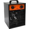 HOME It® Termoventilatore industriale 400V 5000W - 3 livelli di potenza, termostato regolabile, riscaldamento per garage, officine e capanni