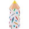 Idena 31925 - Scatola Regalo con Coperchio, Dimensioni 10 x 27 x 9 cm, a Forma di Matita, Scatola Regalo con Motivo a Cono colorato per l'inizio della Scuola