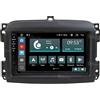Jf Sound car audio system Autoradio Android JF-007-X9C-FLO compatibile con FIAT 500L 2012-2017 | CarPlay e Android Auto | GPS | DAB+ |7 pollici HD | Prodotto in Italia