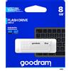 GoodRAM Pendrive 8GB UME2 white USB 2.0 - retail blister - UME2-0080W0R11