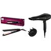 PHILIPS Braun Silk-épil Lady Shaver, Depilatore Donna, Rifinitore di precisione, Sistema Esfoliante, 3 Accessori Inclusi & Face Rasoio Viso Donna Elettrico Tocco Finale Per Baffetti