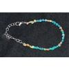 Bracciale In Opale Naturale Etiope 7'' Con Perle Di Opale Di Fuoco Wello