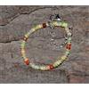 Bracciale In Opale Naturale Etiope 7'' Con Perle Di Opale Di Fuoco Wello