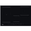 Hotpoint Piano cottura induzione 3 zone Hs 3377C Bf Black (75cm)