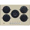 Hotpoint Piano cottura gas 5 zone Hagd 72S Ch Champagne (75cm)