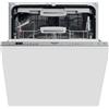 Hotpoint Lavastoviglie incasso 14 coperti His7030Wel classe D (L60cm)