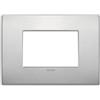VIMAR 19653.15 ARKÉ Placca Classic, 3 moduli, dimensione 12.2 x 9 x 0.86 cm, in