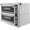 MONSTERSHOP Forno a Convezione KuKoo 300°C Elettrico da Banco con Timer e Doppia Ventola