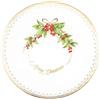 Givi Sottopiatti Piani Natalizi Oro Garland in Cartoncino 33 cm 6pz - Givi - Natale