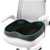 Cuscino Ergonomico per Sedia,Cuscino in Schiuma Di Memoria E Gel Premium Con Bas