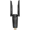 BE6500 Wifi 7 Chiavetta Wifi per PC Fisso, Tri-Band 6Ghz/5G/2.4G