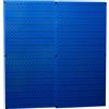 Wall Control 30-P-3232BU, Pannello forato in metallo blu