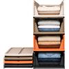 Does not apply Organizer Armadio, 4 Set Cassettiera per Armadio Interno, Marrone