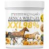 BELL'ITALIABIO Arnica Gel Forte Wild XXL 98% 600ml con Arnica Montana, Boswellia e Artiglio del Diavolo Forte Sollievo Immediato per Muscoli Naturale Dermatologicamente Testato Made In Italy