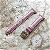 NICKSTON Cinturino In Pelle Rosa Slim Per GARMIN FIRST AVENGER E VIVOACTIVE 4 -B22