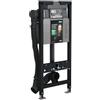 MEPA nextVIT 514820 - Elemento WC Air tipo A31 SBH 120 (L x A x A), 11800 x 165 x 535 mm, regolabile in altezza, con ventola manuale, tecnologia di risciacquo a 2 quantità, materiale di fissaggio