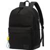 SUPACOOL Zaino leggero casual per laptop con scomparto per laptop da 15,6 pollici, per uomini e donne, nero/verde, 20L, casual