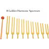 Radical ✨ Oro Harmonic Spettro Regolazione Forcelle 8-Piece Full Octave Set Rigenerante