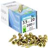 Optimaxx Optmaxx Viti In Legno Premium 3.5-4mm x 16-25mm Pozi