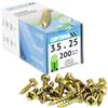 Optimaxx Optmaxx Viti In Legno Premium 3.5-4mm x 16-25mm Pozi