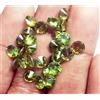 Zaffiro Verde Scuro Circa 5x5 Mm 20 Pz Lotto Pietra Preziosa Sciolta