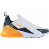 Nike air max 270 - Uomo Sneaker Bianco-Arancione AH8050-114 Sport Casual Scarpe