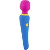 Sweet Smile You2Toys colorato. vibratore da muro Blu/Rosa/Giallo