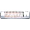 Velamp Radiatore a Parete al Quarzo 600/1200 W - riscaldamento rapido e silenzioso, dotato di doppio elemento, funzionamento a corda, design compatto IP24