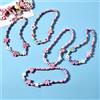 Set di gioielli per collana con bracciale a forma di animale colorato, creativo