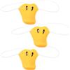 3 Pcs Maschere Di Conto Costume Papera Naso Animali Becco D'anatra,