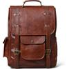 PARRYS LEATHER WORLD Zaino Vintage In Vera Pelle Di Capra Per Viaggi Unisex Plw