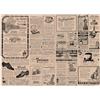 Garcia de Pou - 250 pezzi - Tovagliette Xl - Riciclate 'Times' 80 G/M2 35 x 50 cm naturale carta