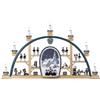 Arcata Seiffen Coro Elettrico Bxhxt 70x40x5cm Nuovo Arco di Luci Finestra