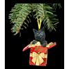 Lisa Parker Decorazione Natalizia - Gatto In Regalo - Palla Di Natale