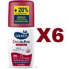 Sauber 6 PZ SAUBER DEOACTIVE DEODORANTE VAPO NO GAS LUNGA DURATA 72H 90ML