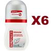 Borotalco 6 PEZZI BOROTALCO ROLL ON INTENSIVE DEODORANTE 50 ML PROFUMO DI BOROTALCO
