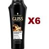 Schwarzkopf 6 PZ SCHWARZKOPF GLISS HAIR REPAIR SHAMPOO RIPARAZIONE SUPREMA 250ML