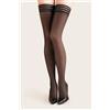 Gabriella Calze Lux 20 Den Self-Supporting Stockings Black - M/L