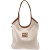 Miu Miu Ivy Canvas Bag Regular 5BG231 ACRN F062F 152206332 [U]