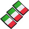 3 Pcs Flag Badge Nastro Adesivo Per Vestiti Toppe Autoadesive