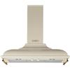 Smeg Cappa parete (89,5x52x120cm) CORTINA Panna KC19POE