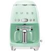 Smeg Macchina caffè americano 1050W 10 tazze 50 STYLE Verde pastello DCF02PGEU