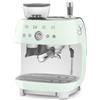 Smeg Macchina caffè espresso 1650W 50 STYLE Verde pastello EGF03PGEU