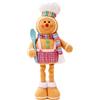 Statuina telescopica biscotto ragazza uomo per cappotto espositore vacanze da ta
